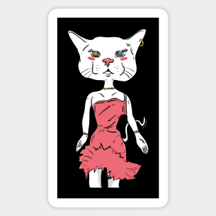 Barbie Cat Sticker